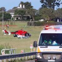 Twenty one people injured as two school buses collide