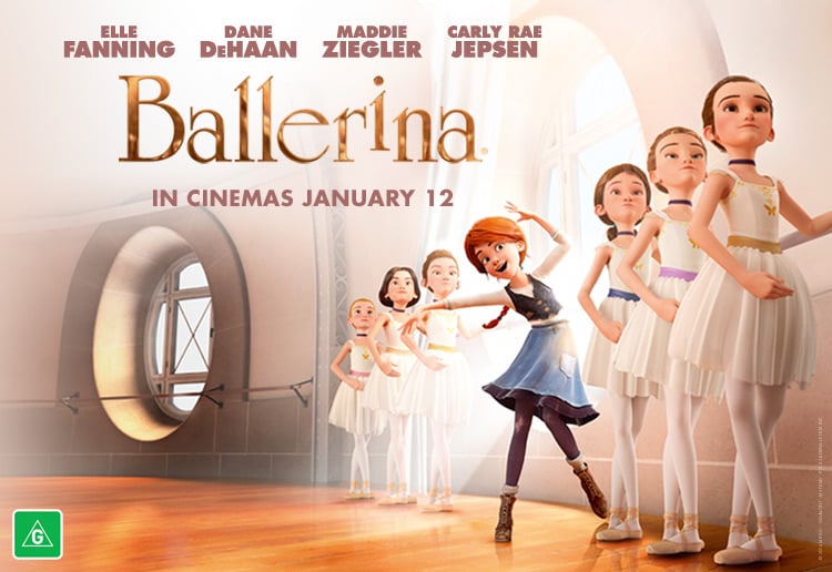 WIN a prize pack to celebrate the release of Ballerina