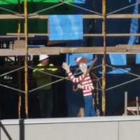 Construction worker creates a real life Where’s Waldo
