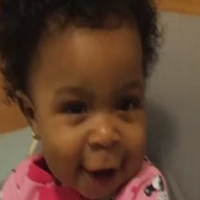 Video: Baby shows her mad face