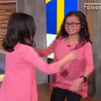 WATCH the moment twin sisters are reunited after ten years apart