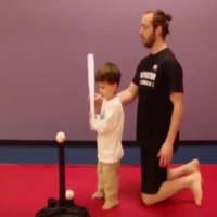 Video: Boy takes Dad's advice literally with hilarious results