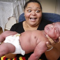 This new bubba could be the biggest bub ever born in Victoria