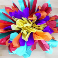 How to make paper flower decorations