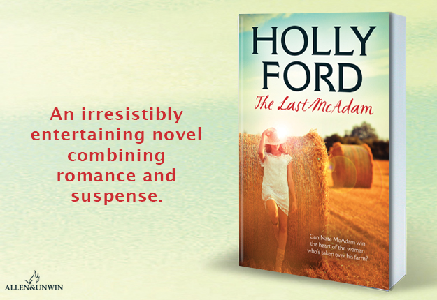 WIN 1 of 20 copies of the novel The Last McAdam by Holly Ford