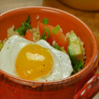 Quinoa and egg breakfast bowl