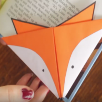 DIY for the kids: Easy origami bookmarks