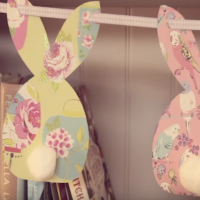 How to make an Easter bunting