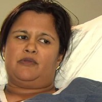 A balloon nearly killed this mum of three