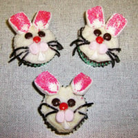 Easter Bunny Cupcakes