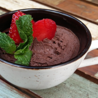 Healthy chocolate mousse!