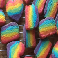 How to make rainbow biscuits