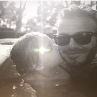 PROUD DAD David Beckham brags about Harper's big milestone