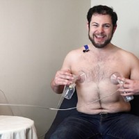 WATCH what happens when men use a breast pump