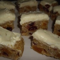 Apricot and Cranberry Slice