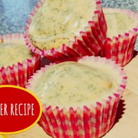 Orange and poppyseed tea party muffins