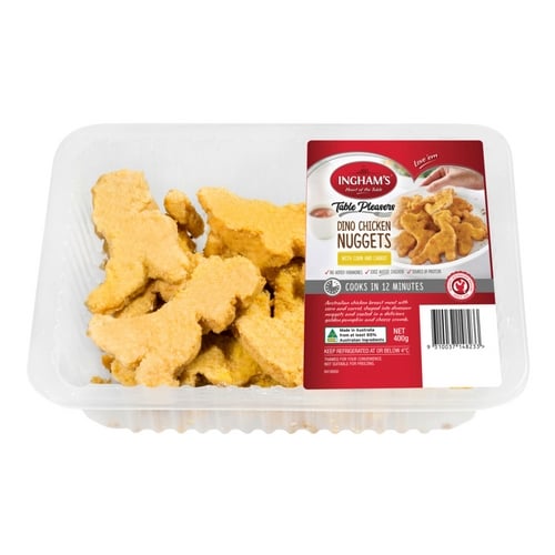 inghams dino chicken nuggets with corn and carrot_rate it_500x500