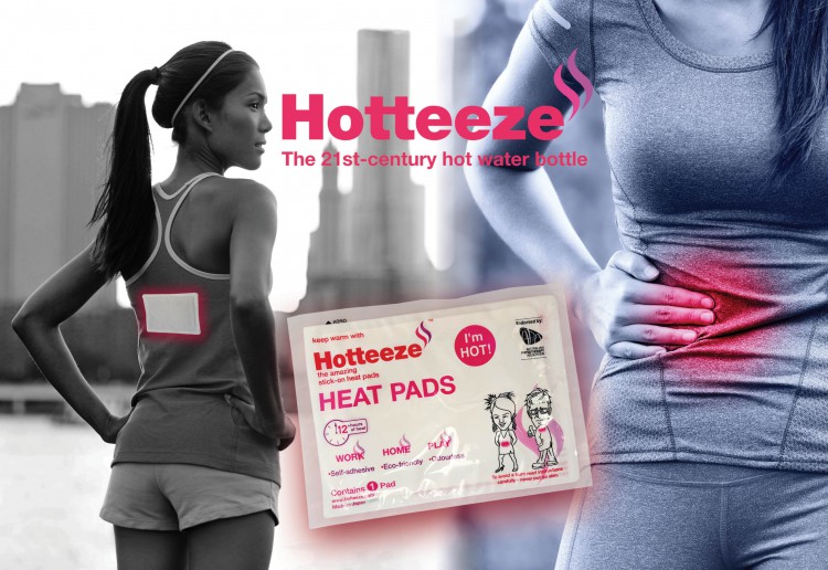 Win 1 of 5 Hotteeze Heat Pad Packs!