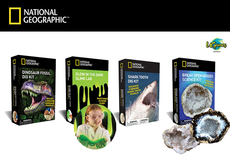 WIN 1 of 5 National Geographic Science packs