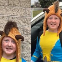 Support for young boy bullied over book week costume