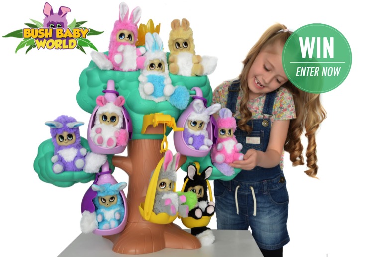 WIN 1 of 2 Bush Baby World prizes from Jasnor