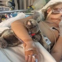 Six year old severely brain damaged after suffering what mum thought was just gastro