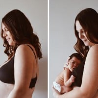 Mum praised for sharing REAL post baby bod