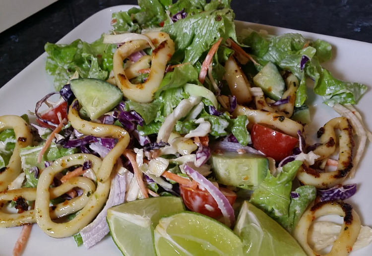 Easy Calamari Salad