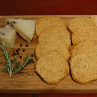 Black pepper and Parmesan Biscuits