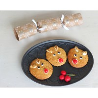 Carrot Cake Reindeer Cookies