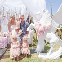 Mother throws lavish celebration for her daughter's 1st birthday