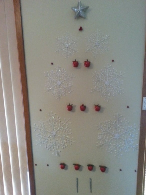 Wall Christmas Tree.