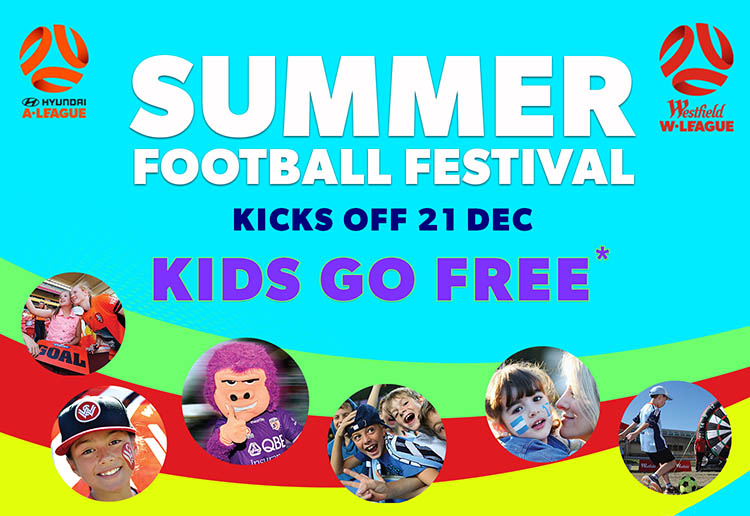 WIN 1 of 5 family passes to the Hyundai A-League Summer Football Festival