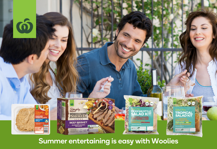 Woolworths Summer Meats & Salads