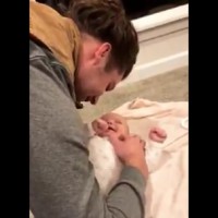 New mum criticised after sharing tickling video