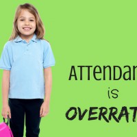 Mum sparks debate with her opinion that school attendance is overrated