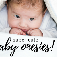 The Cutest Baby Onesies you'll find this year!
