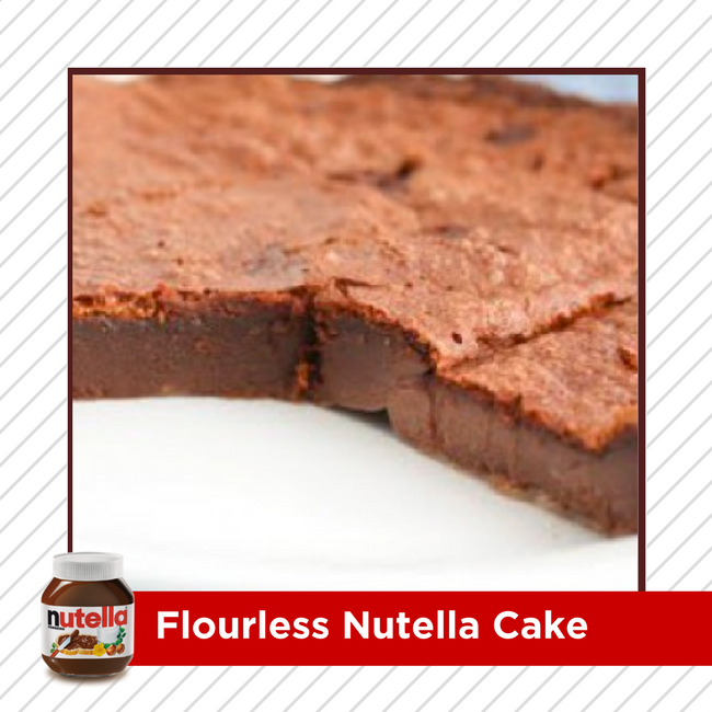 Who says you can't have Nutella treats if you're gluten free? This FLOURLESS RECIPE makes it easy >