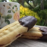 Shortbread Jam Fingers