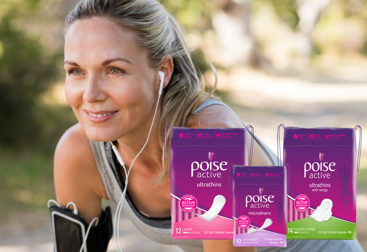 Poise® Active Ultrathins Regular with Wings