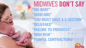 midwives banned words