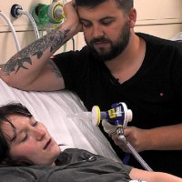 This Dad Really Couldn't Handle Watching His Partner in Labour Distress