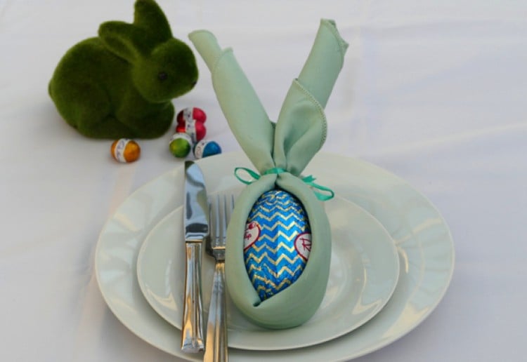 easy Easter table setting