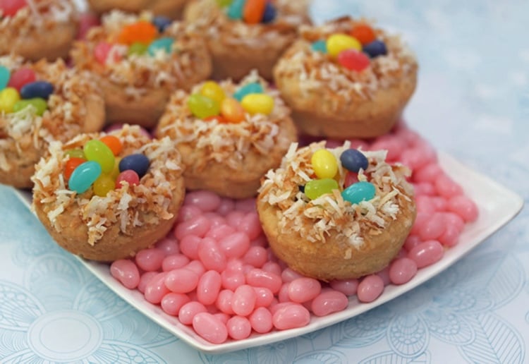 Jelly Bean Nest Cookies