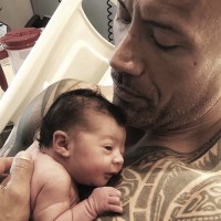 Dwayne 'The Rock' Johnson Shares Adorable First Photo With Newborn Daughter