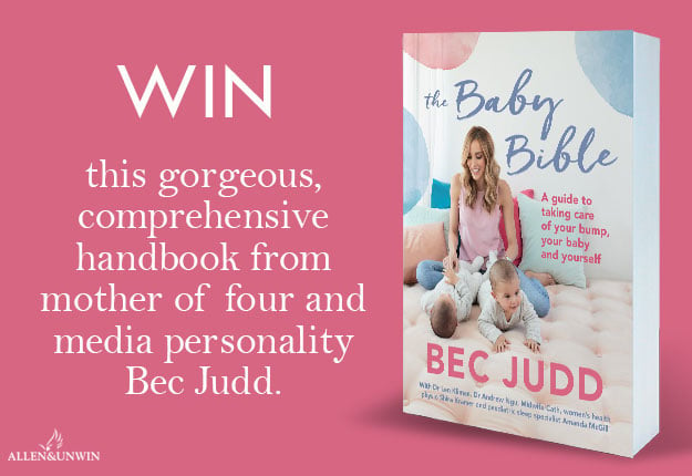 WIN 1 of 15 copies of The Baby Bible by Bec Judd