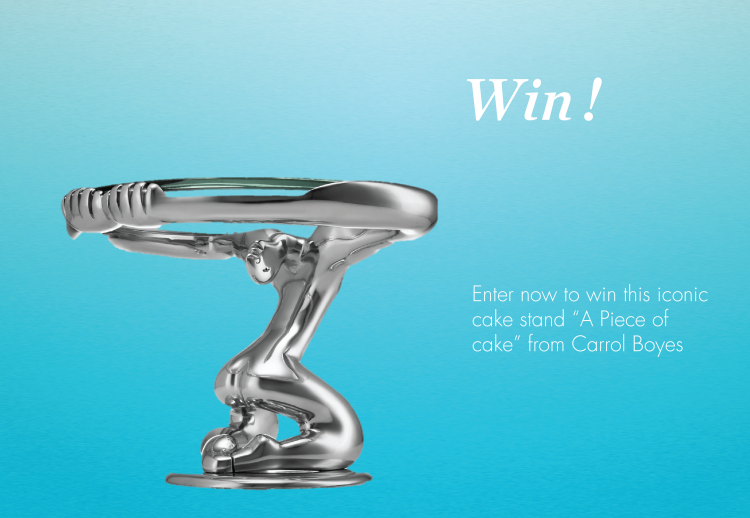 Win This Exquisite Carrol Boyes Cake Stand For Your Mum This Mother’s Day