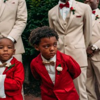 Little Boy Sobs as he Watches His Mum Get Married