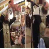 Bishop Filmed Violently Dunking Baby During Baptism