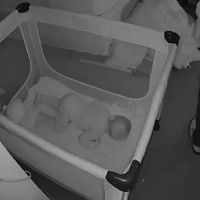 Shocking Footage Shows Intruder Break into Bedroom of Young Girl